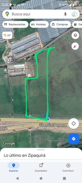 VENDO LOTE - SOBRE AUTOPISTA ZIPAQUIRÁ - UBATÉ